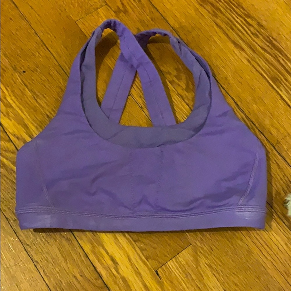 lululemon run stuff your bra - size 6